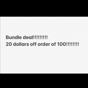 BUNDLE DEAL!! STUFF MUST GO!! I must APPROVE FIRST